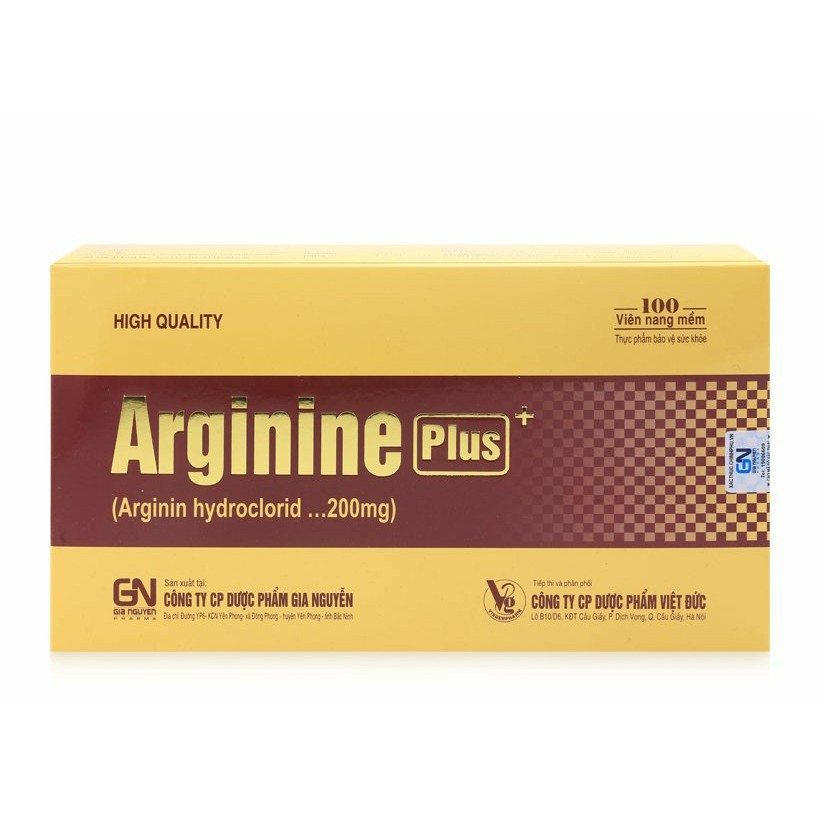 Viên Uống Bổ Gan Arginine Plus
