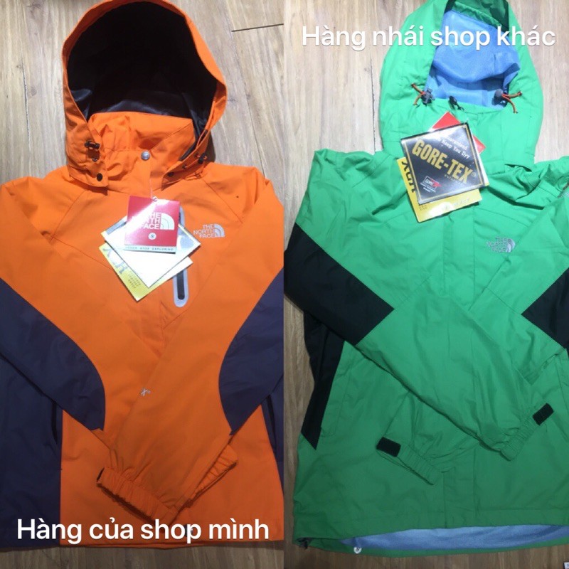 Áo khoác gió nam nữ 2 lớp chống nắng nước size châu á, vải gore tex thể thao-Bảo Hành 12 tháng