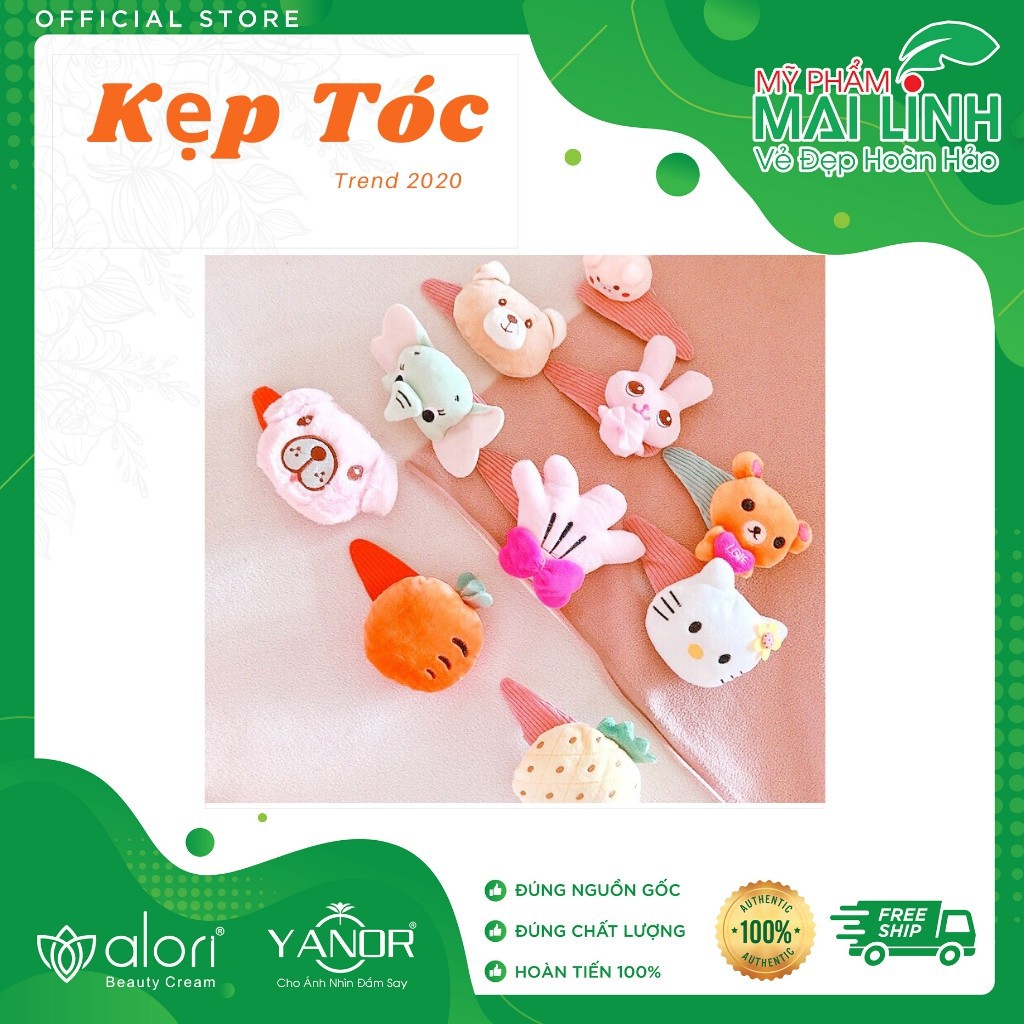[Chọn Mẫu - Hàng Hot] Cài Tóc, Kẹp Tóc Hàn Quốc Hình Thú 2020 Siêu Xinh Cùng Bạn Nữ Đón Hè Cực Kì Cá Tính | BigBuy360 - bigbuy360.vn