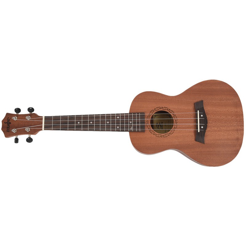 Concert Ukulele Kits 23 Inch Rosewood 4 Strings Hawaiian Mini Guitar With Bag Tuner Capo Strap Stings Picks Musical Instruments For Beginners