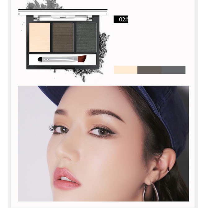 Bột Tán Mày Lameila Brow Powder Hàng Nội Địa Trung MX