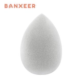 Mút Trang Điểm Khô Và Ướt Banxeer Hình Quả Trứng Màu Xám Tiện Dụng 14g