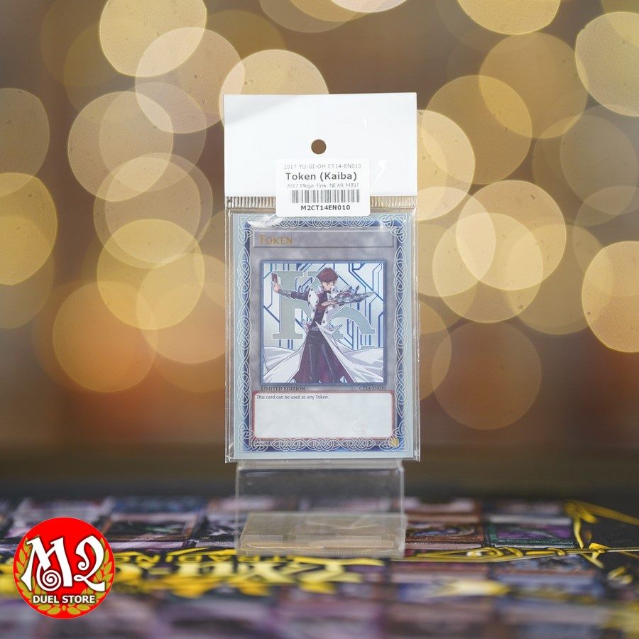 Thẻ bài Yugioh token Kaiba Seto độ hiếm Ultra Rare CT14-EN010 -  Bảo quản M2SCCQ-LITE