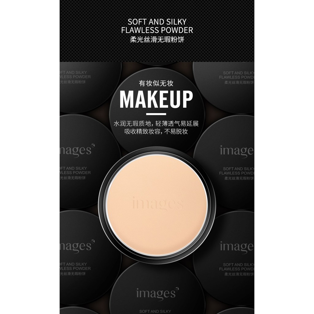 Phấn phủ siêu mịn kiềm dầu Images Soft and Silky Flawless Powder | BigBuy360 - bigbuy360.vn