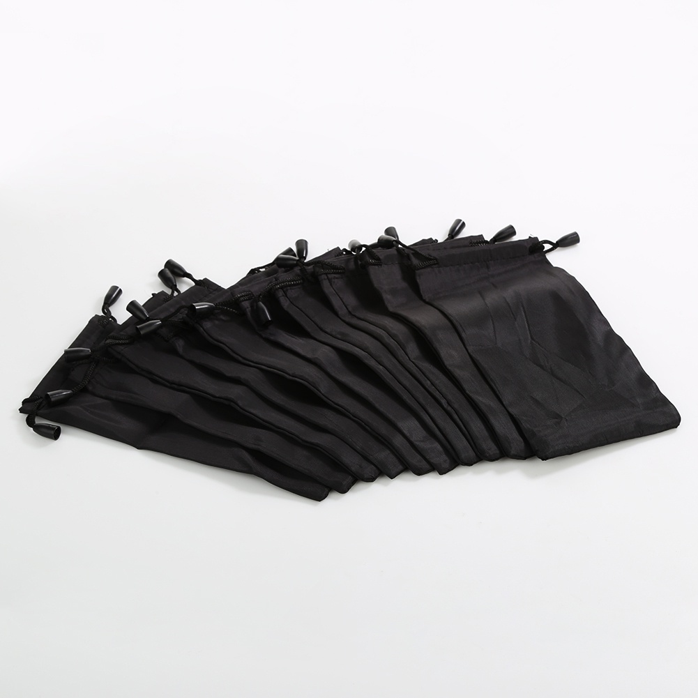 [Hàng Có Sẵn] Set 10 Túi Dây Rút Đựng Mắt Kính / Điện Thoại / Trang Sức Bằng Vải