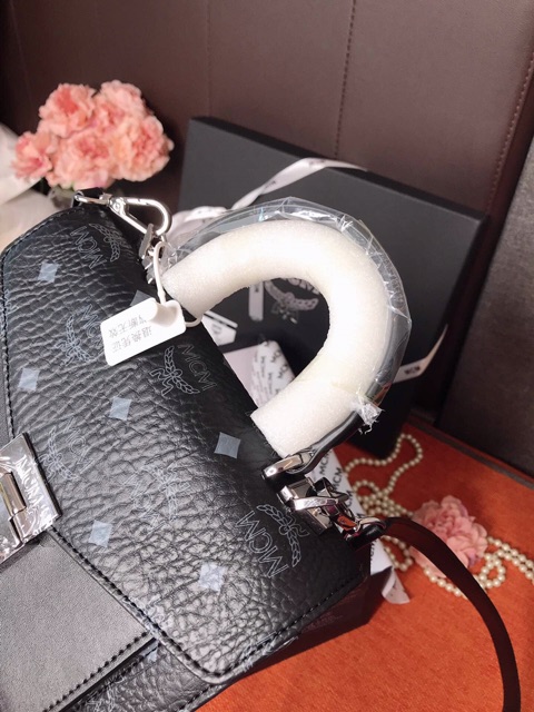 [ Có săn] TÚI MCM da bò, full box + bill check code size 21 | BigBuy360 - bigbuy360.vn
