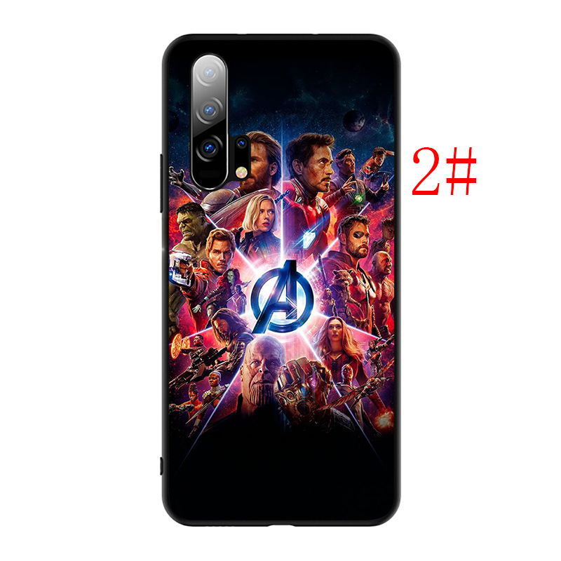 MARVEL Ốp Lưng Phong Cách Biệt Đội Siêu Anh Hùng Cho Huawei Nova 2i 2 Lite 3 3i 4 4e 5 5i 5t 7 Se