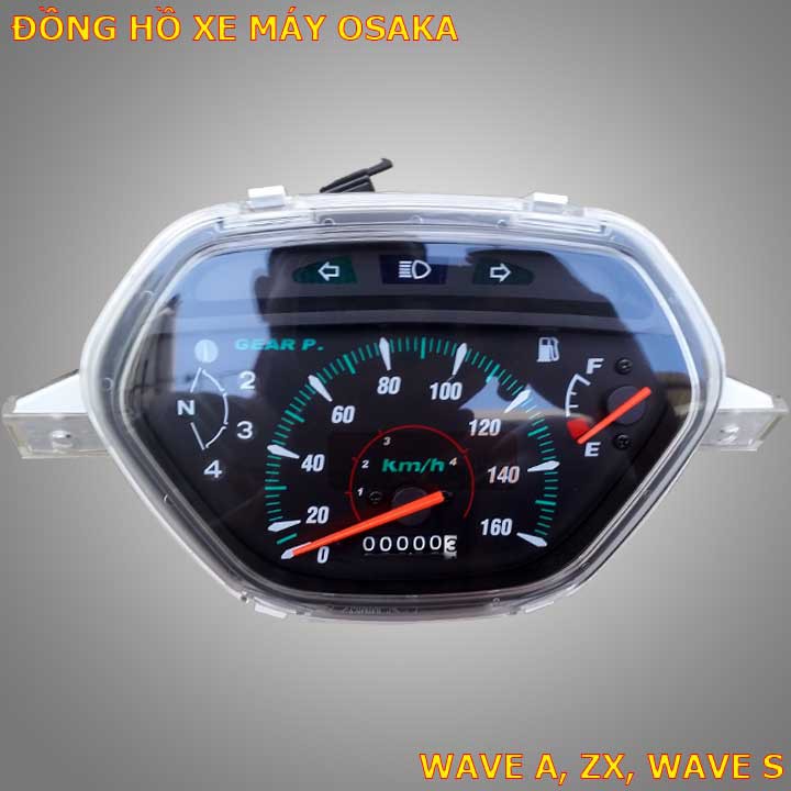 Đồng hồ xe máy Wave a 100 chất lượng như Zin chính hãng OSAKA