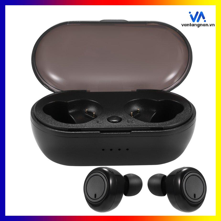 Tai nghe nhét tai thể thao không dây Y50 TWS bluetooth 5.0 chống thấm nước IPX7 mini âm thanh nổi nhỏ gọn