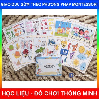 [HỌC LIỆU cho bé] Busy Màu sắc và Số