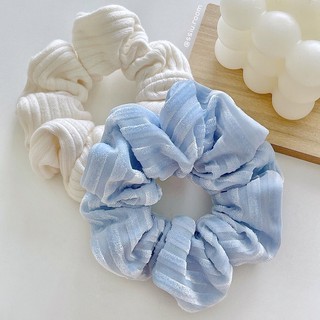 Scrunchies dây cột tóc nhung gân ☁️💧| ssiu.room