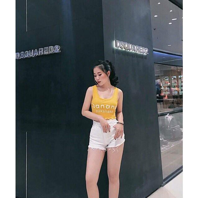 Quần short nữ lưng cao - quần short kaki nữ SẴN SLL- CHUYÊN SỈ