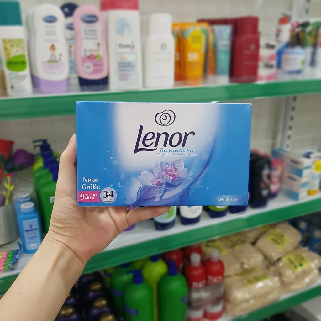 Giấy thơm quần áo Lenor [Hàng Đức] Giấy thơm quần áo tốt nhất hiện nay