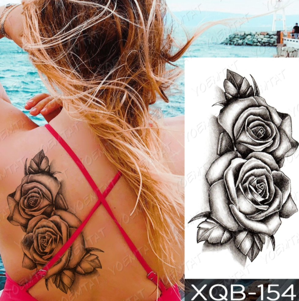 Hình Xăm Dán Chữ I Love You Chống Nước Phong Cách Âu Mỹ