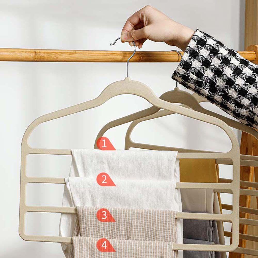 Móc Treo Quần Áo 6 Trong 1 Tiết Kiệm Không Gian