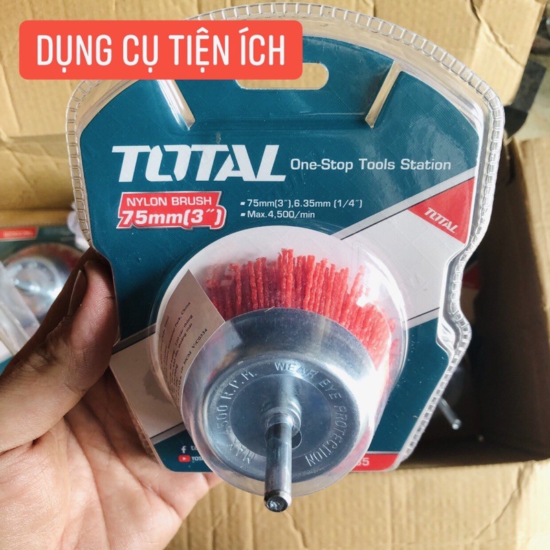 Chén Cước Nylon Gắn Máy khoan TOTAL