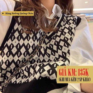 [SẴN] Áo gile len nữ Ulzzang Quảng Châu AGL10
