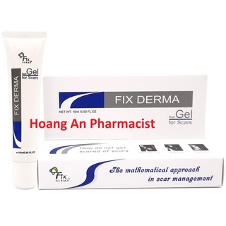 Fixderma gel for scar - giúp làm mờ sẹo chính hãng bảo hành 100%