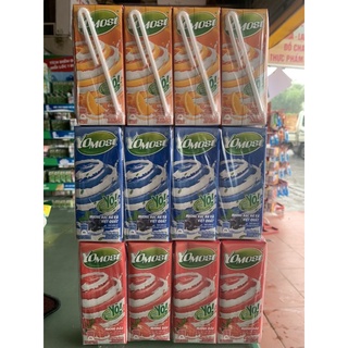 Sữa Chua Lên Mem Tự Nhiên Yomost 180ml Các Vị