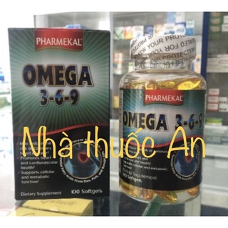 (CHÍNH HÃNG) Omega 369 pharmekal hộp 100v viên