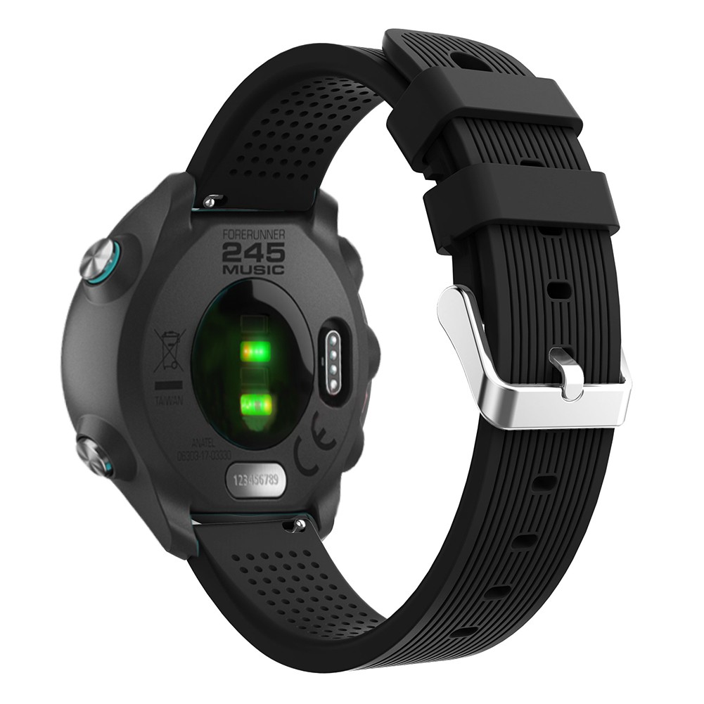 Dây Đeo Silicon 20mm Cho Đồng Hồ Garmin Forerunner 245M/245/645/vivoactive 3/Samsung Galaxy Active/Galaxy 42mm