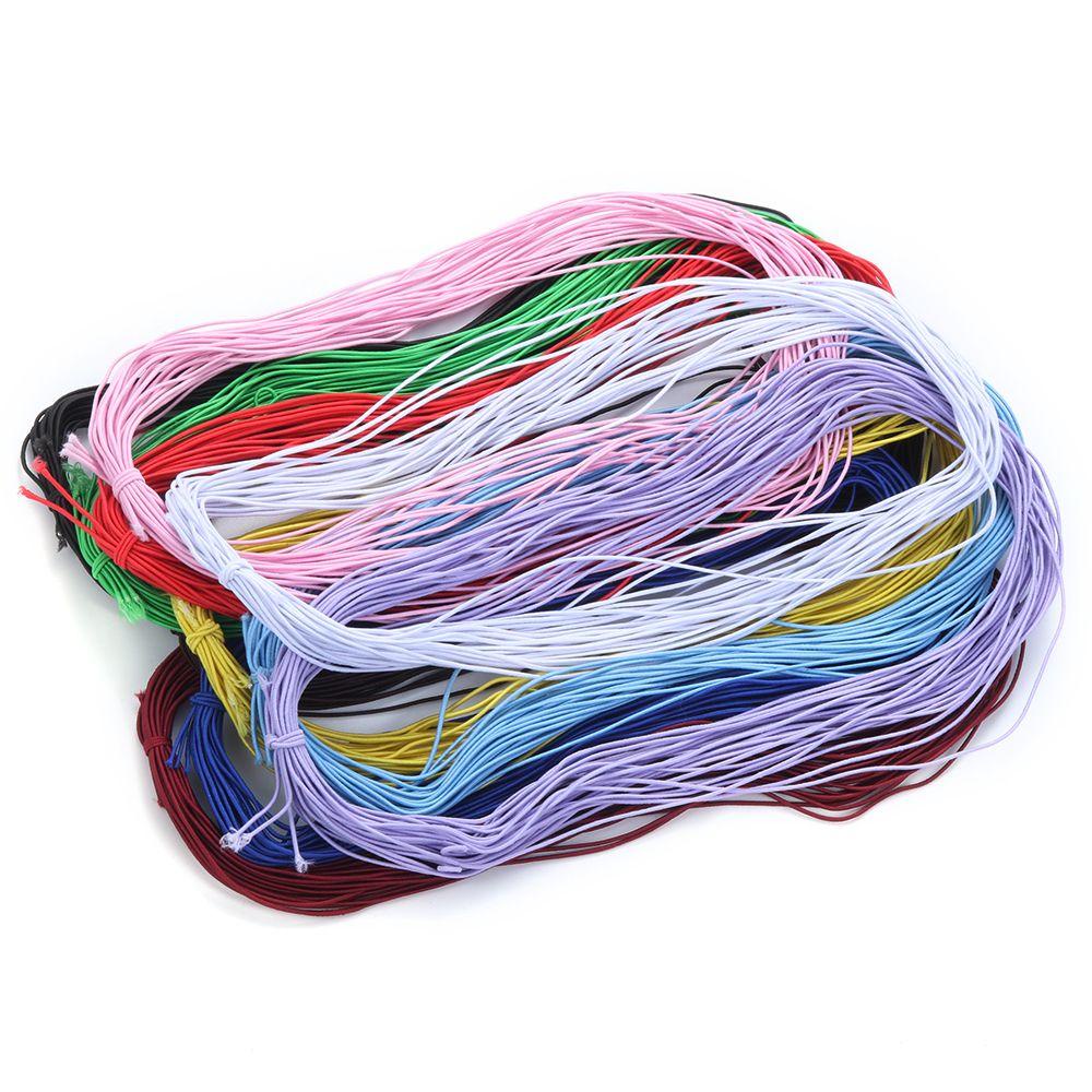 Cuộn Dây Ruy Băng Co Giãn 1mm 20Yards Dùng Làm Đồ Trang Sức