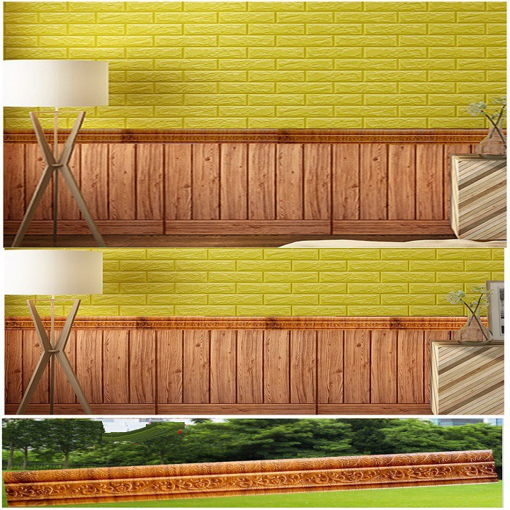 [FREE SHIP] 👍 PHÀO CHỈ XỐP, VIỀN XỐP DÁN TƯỜNG 3D CAO CẤP LOẠI 1, KHỔ LỚN NHẤT 2M3x8cm | BigBuy360 - bigbuy360.vn