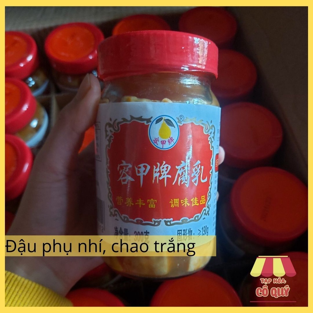 Đậu phụ nhí, hộp 335g, chao trắng vị thơm ngon - Tạp hóa cô Quý