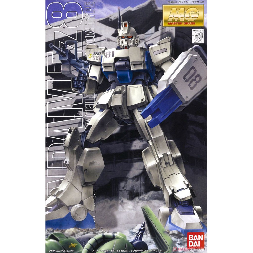 Mô hình lắp ráp MG RX-79G Gundam Ez8 Bandai 4573102631459