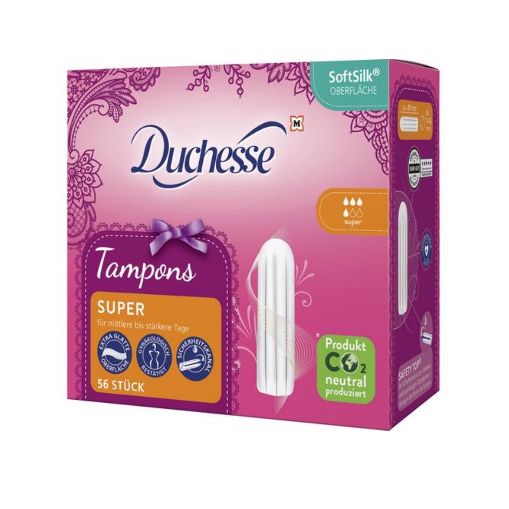 Tampon - Băng vệ sinh Tampon Duchesse đầy đủ size- Hàng Nội Địa Đức