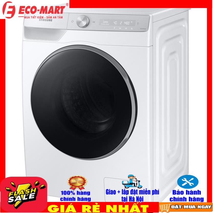 Máy giặt Samsung cửa ngang 10 kg giặt ( White ) WW10TP44DSH/SV