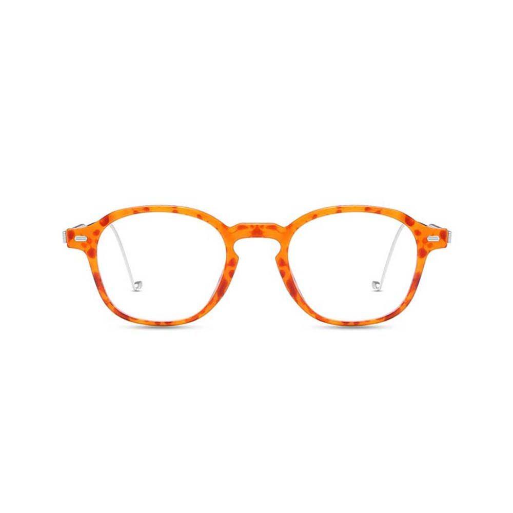 Mắt Kính Chống Bức Xạ Tròng Vuông Màu Đen Thời Trang Cho Nữ