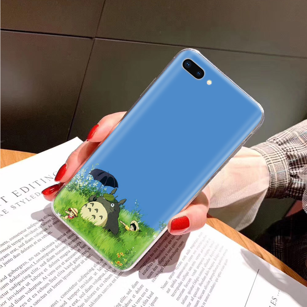 Ốp điện thoại trong suốt hình Totoro Ta48 cho LG G5 G6 G7 G8 THINQ K9 K11 V20 V30 V30S V35 V40 Q60