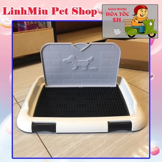 Khay vệ sinh cho chó chống bắn cho chó