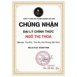 Dầu tẩy trang MiniGarden size 30ml