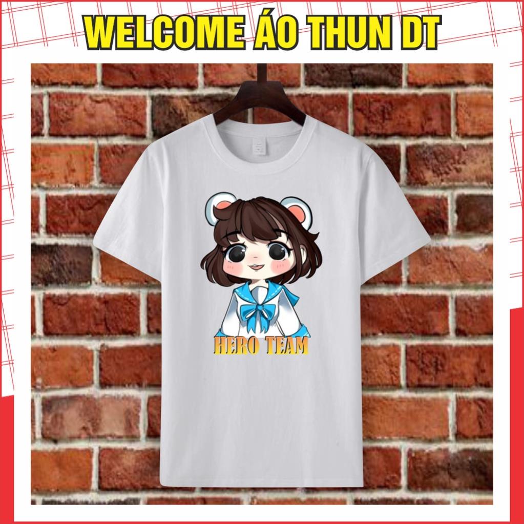 BST Hero Team 1 |  Áo thun in hình các thành viên |  Mister Vịt, Mèo Simmy, Phong Cận TV, Siro