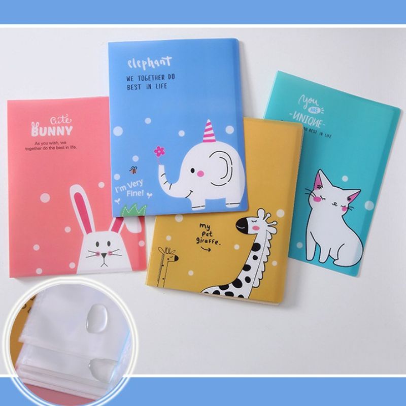 File lá đựng giấy tờ tài liệu học tập A4 hình kute