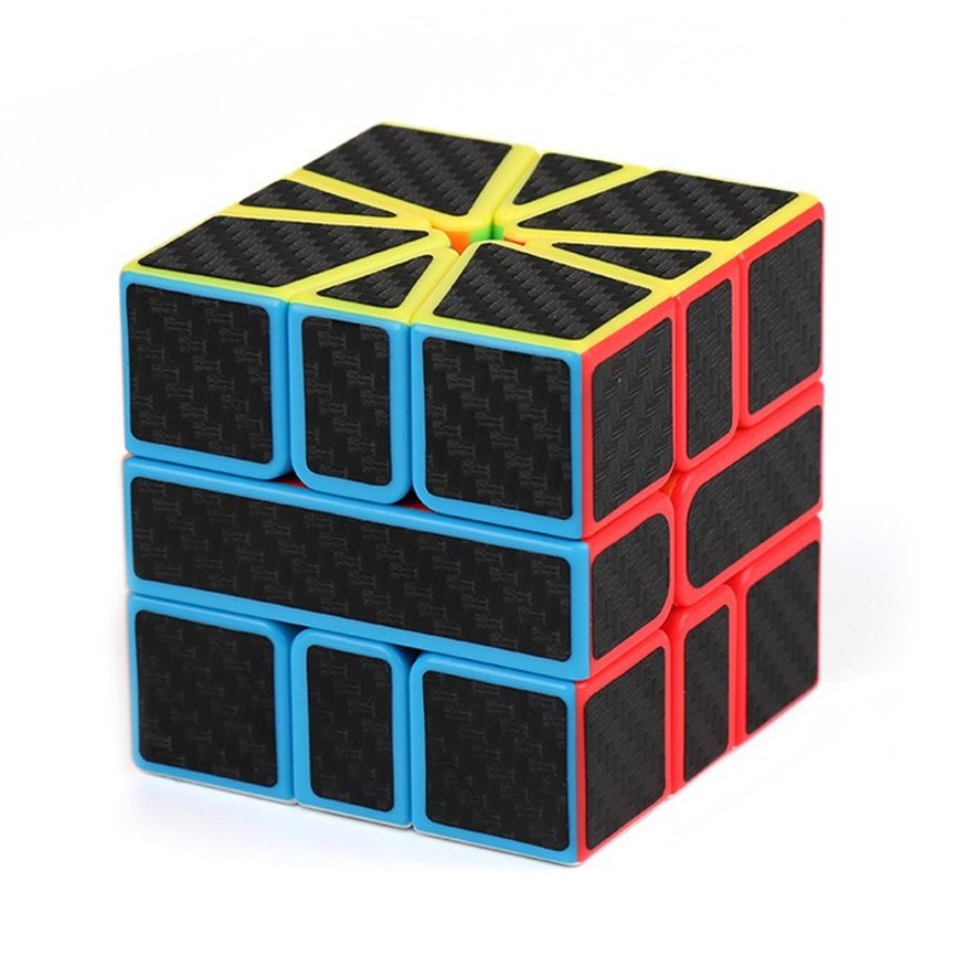 Rubik Square 1 Carbon - Rubik Biến Thể - Square 1 Cube (RB009)