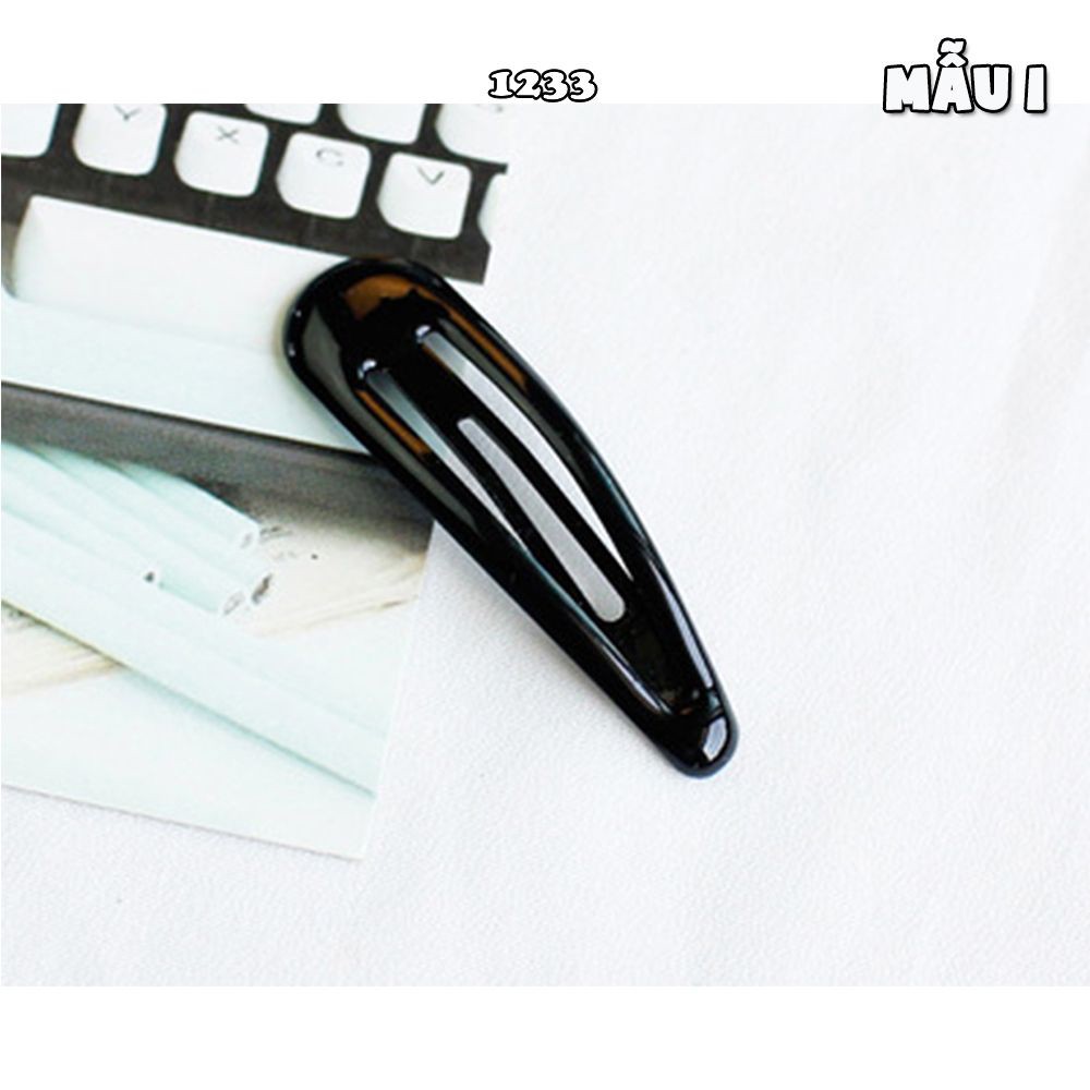 KẸP TÓC KIM LOẠI ĐƠN GIẢN NHIỀU MÀU CÁ TÍNH AH1233