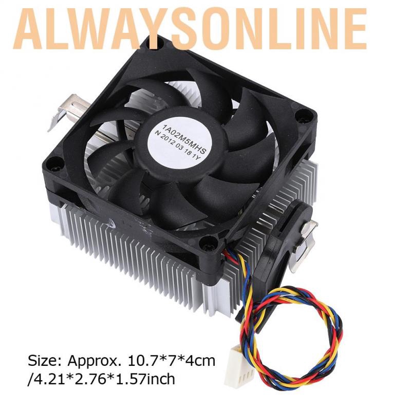 Alwaysonline 12V Hydraulic Processor Water Cooling Case Fan Bearing 2200RPM High Speed ​​Silent Radiator Silencer 7015 F