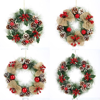 Vòng nguyệt quế trang trí Noel size 30-40cm