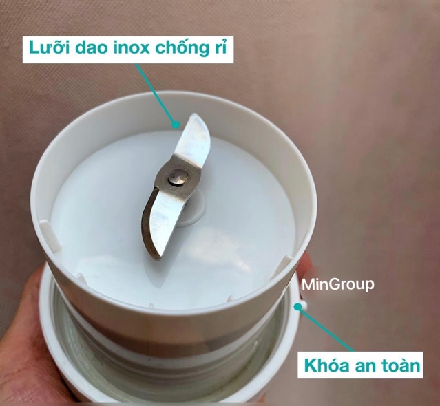 [CÓ SẴN] Máy Xay Sinh Tố Cầm Tay Đa Năng Sạc Điện Juice Cup Pin 3000mAh Siêu Bền MinGroup - Máy Xay Mini