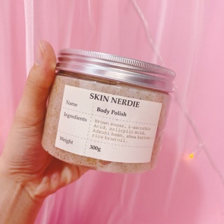 Tẩy da chết Body Skin Nerdie handmade