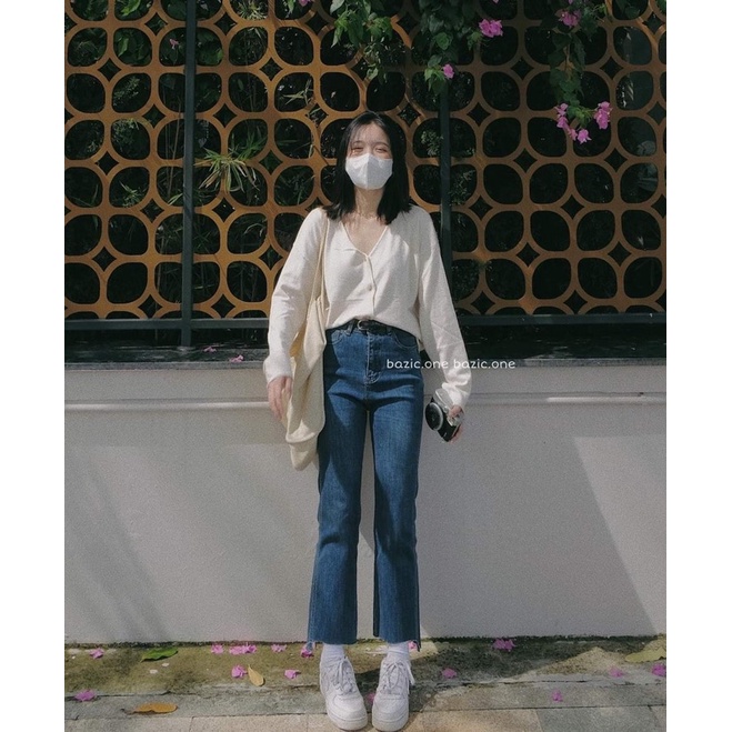 Quần sống đứng cắt gấu Hàn Quốc hot nhất -giá rẻ