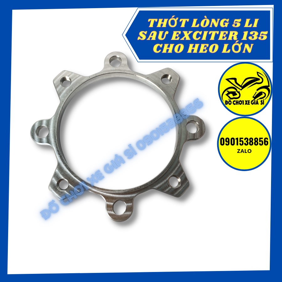 Thớt lòng sau Ex 135 xài cho đĩa sau lên heo lớn