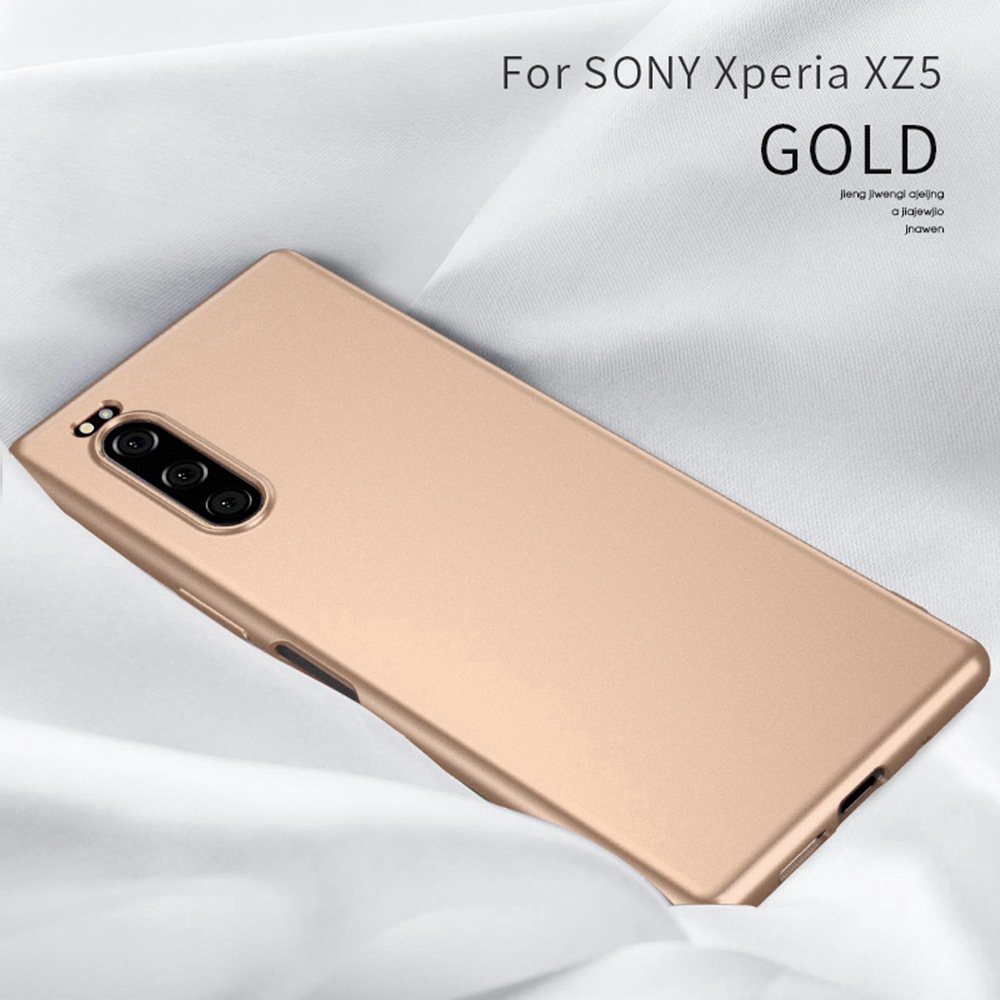 Ốp điện thoại silicon dẻo TPU mềm vải nhám cho  Sony Xperia 5