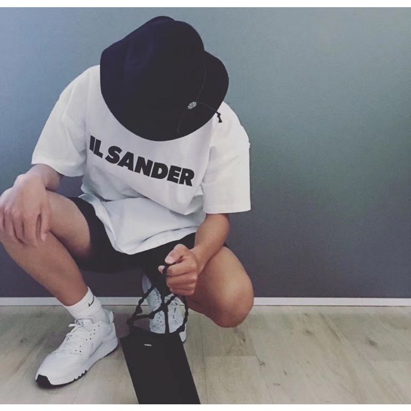 Áo thun tay lỡ 3 màu JIL SANDER