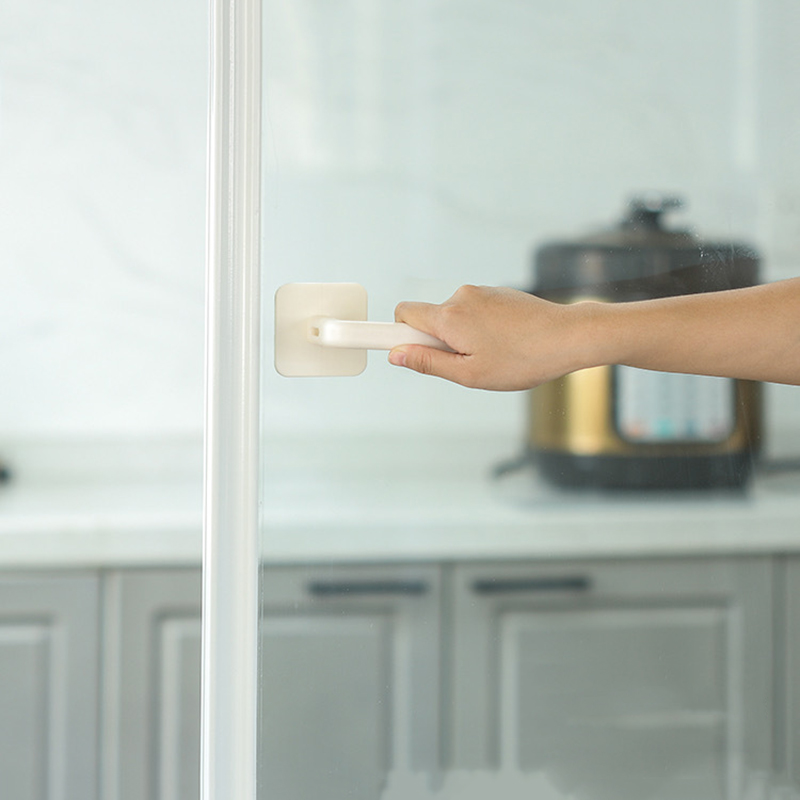 Móc đồ cuộn khăn giấy hình chữ L dán tường tiện lợi