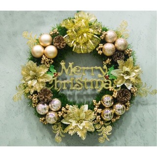Vòng nguyệt quế trang trí Noel cao cấp