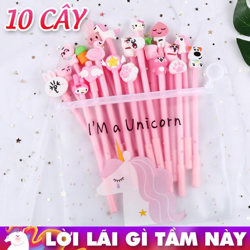 BỘ 10 CÂY VIẾT BI HÌNH THÚ SIÊU XINH 1155